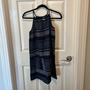 Ann Taylor LOFT Navy Sleeveless Mini Dress Size XS